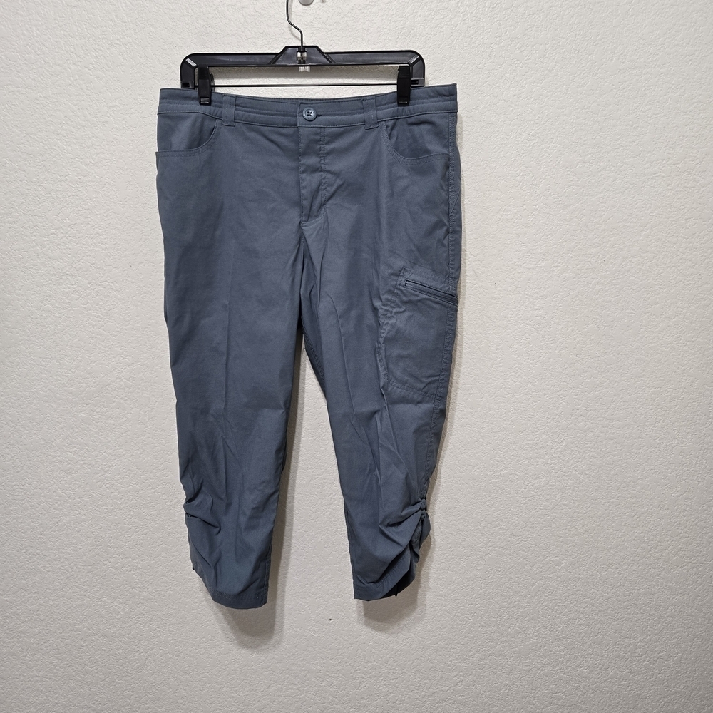 Eddie Bauer Blue Capri Pants Size 12
